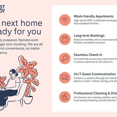Guestready - Charming Retreat In Vibrant Apartamento *